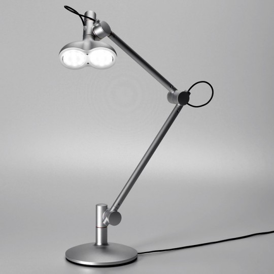 Lampe de bureau double ampoule à LED