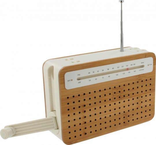 Radio rechargeable avec une manivelle Safe radio Lexon