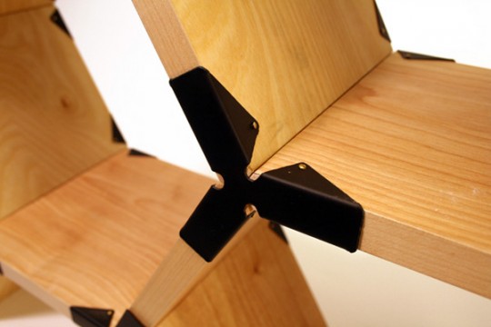 Etagères modulaires Hexa Shelf