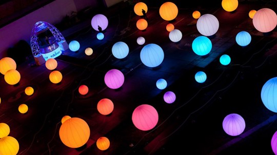 Boule lumineuse DJ light
