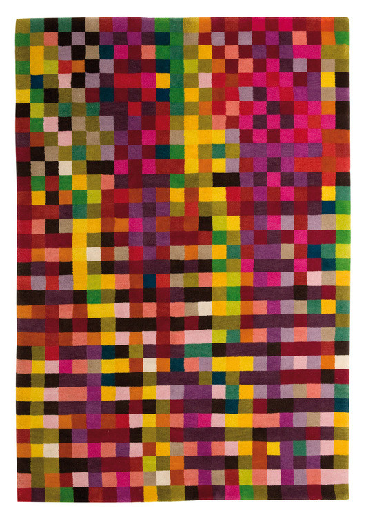 Tapis à  damier en couleur Digit - Nanimarquina