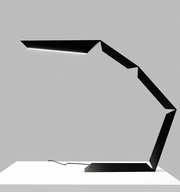 lampe de bureau design articulée Phalanx