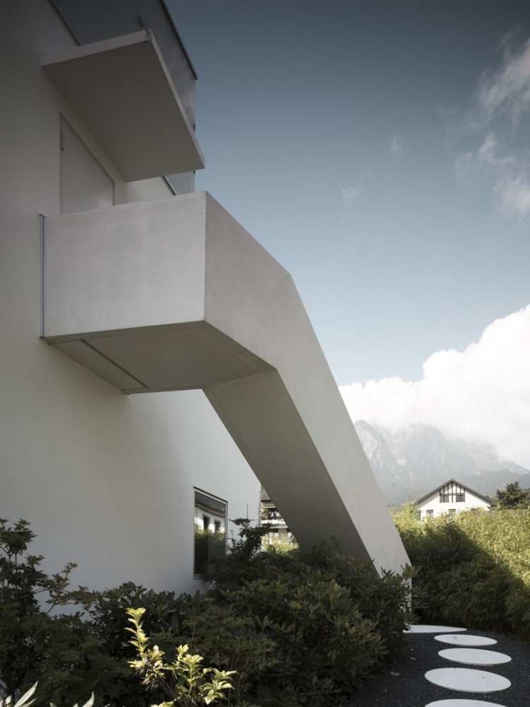 escalier exterieur de villa