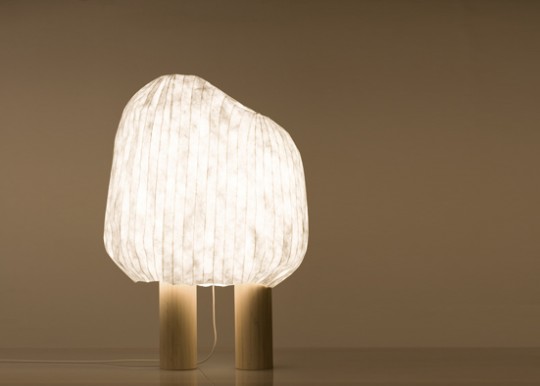 Lampe à  poser Forêt illuminée