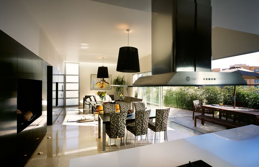 Pièce principale de la maison de luxe M house (Mexique)