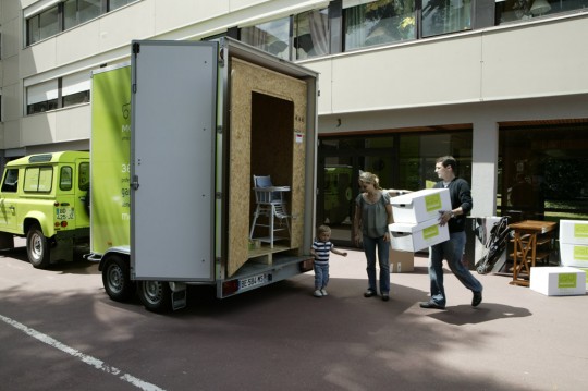 Mobilbox : chargement de votre box garde-meubles mobile