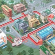 Chauffage écologique avec des serveurs informatiques