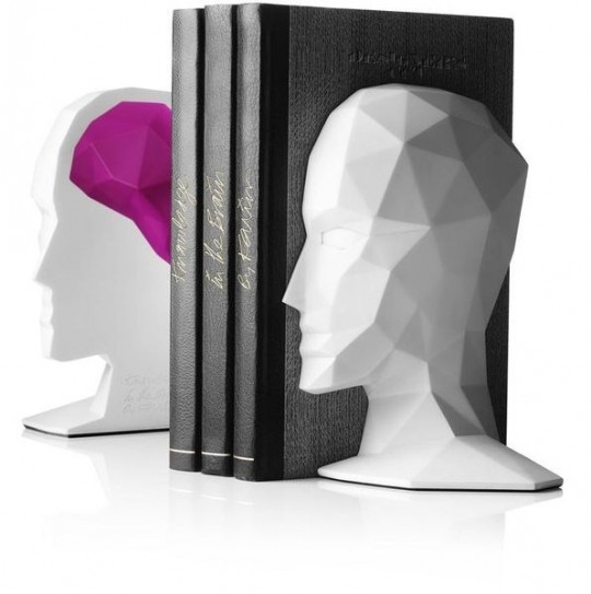 Serre-livres Knowledge in the brain par Karim Rashid