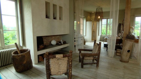 Ancienne école transformée en maison dans les Pays de la loire
