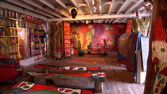 Atelier de La forge en Normandie (intérieur)