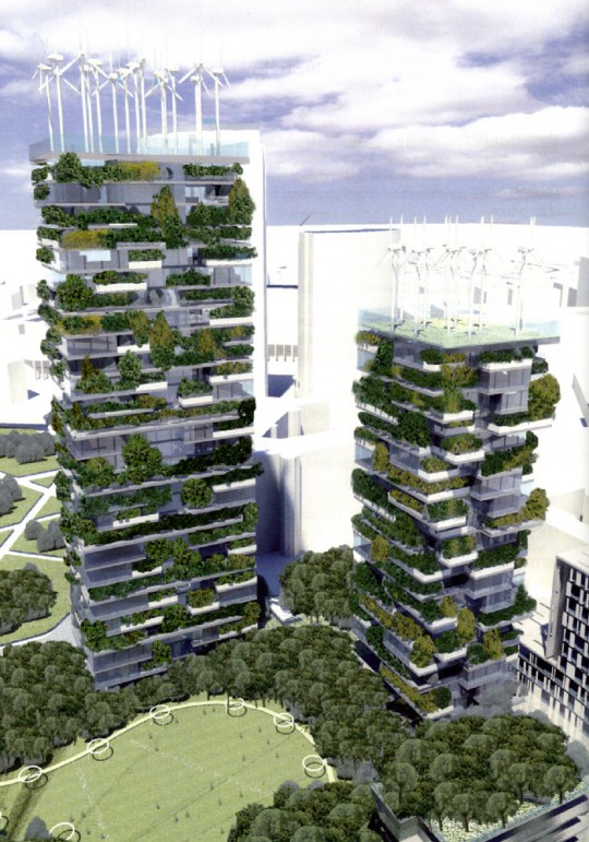 Bosco Verticale, tour écologique par Stefano Boeri