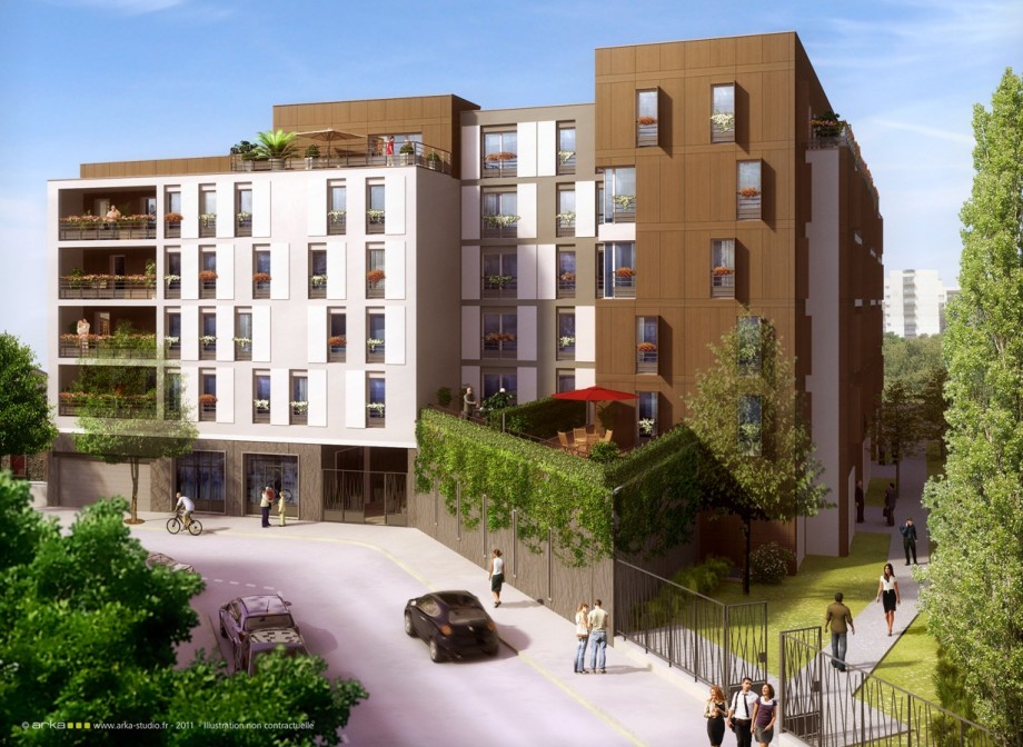 Green 18, résidence neuve à Bagnolet