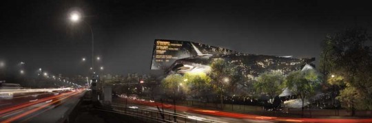 La Philarmonie à  Paris, architecte Jean Nouvel
