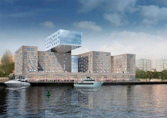 Architecture design : Nhow hotel à  Berlin (Allemagne)