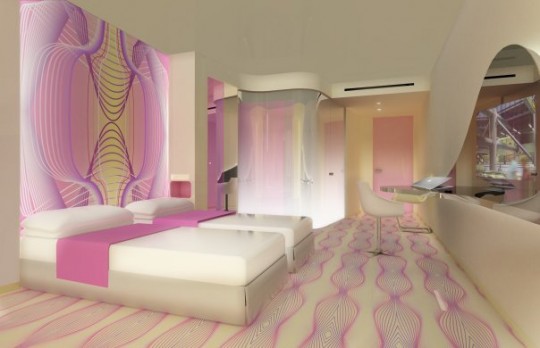 Chambre de l'hà¶tel Nhow à  Berlin