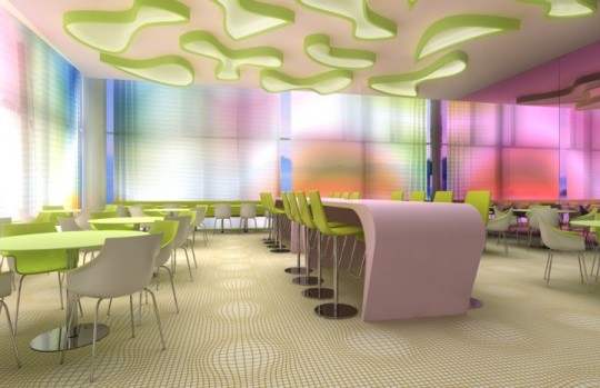 Restaurant du Nhow Hotel à  Berlin