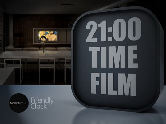 Friendly Clock, horloge à  message