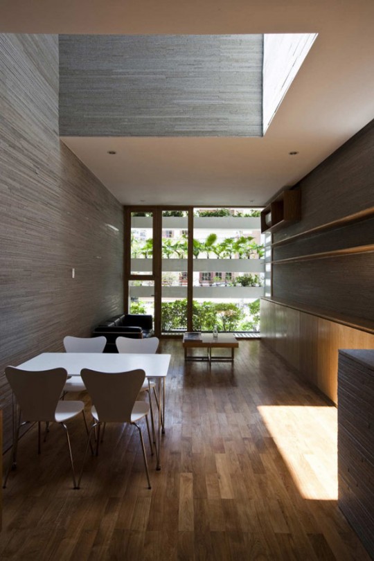 Maison Stacking Green, salle à  manger