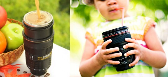 Thermos objectif photo Canon Lens mug
