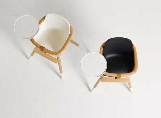 Duel de chaises hautes Micuna OVO : Black vs White