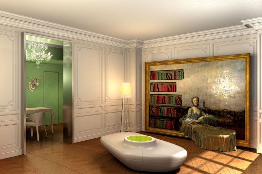 Chambre d'hôtes mêlant charme et luxe : Résidence Nell Paris 9