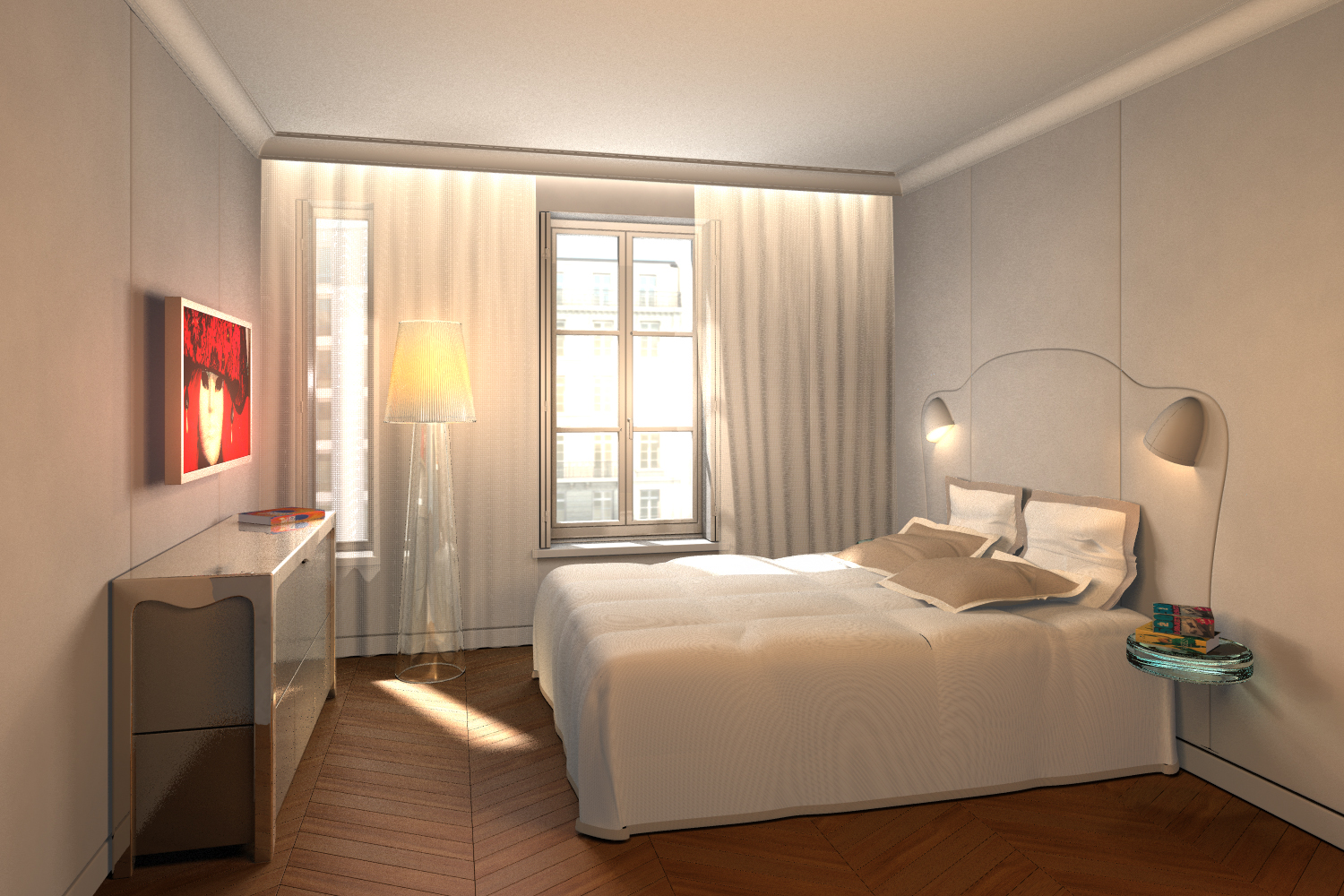 Chambre d'hôtes de charme haut de gamme Résidence Nell Paris