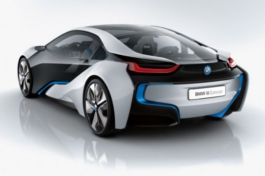 BMW i8 photo de l'arrière