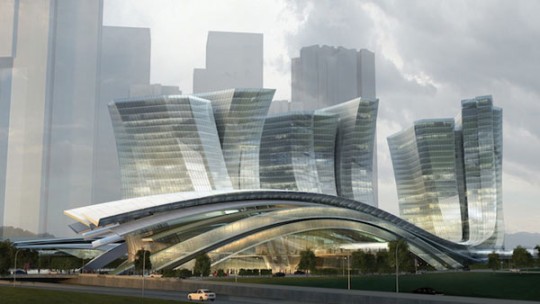 Gare de métro à  grande vitesse de Honk Kong