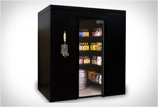 Cave à  bière dans une pièce mobile Brew Cave