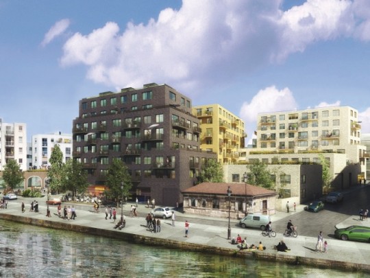 Canal Square, loft à  Paris par Bouwfonds Marignan