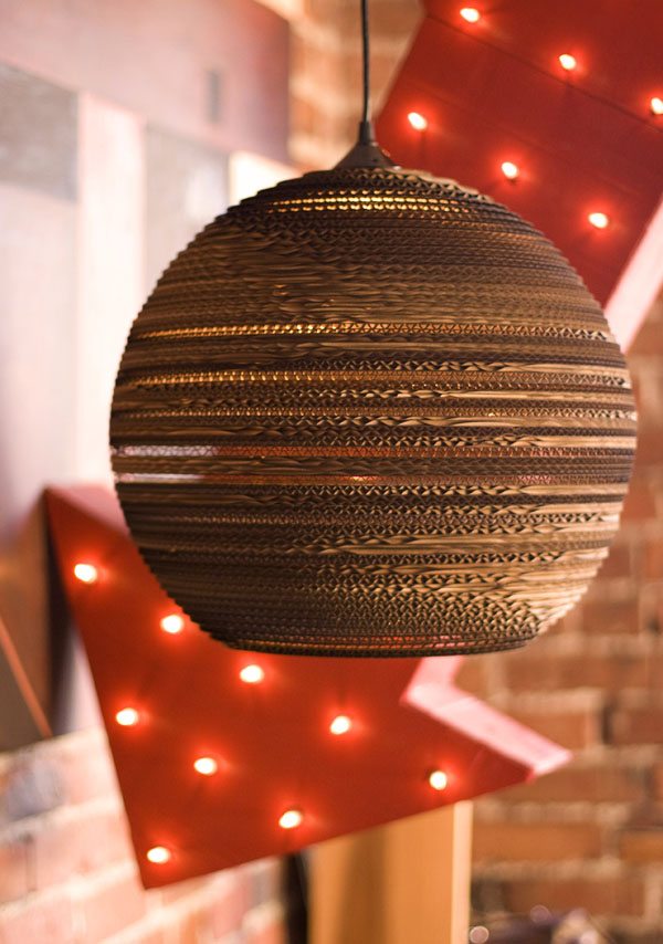 Suspension en carton Jupiter