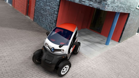 Renault Twizy, voiture électrique pour 2 personnes