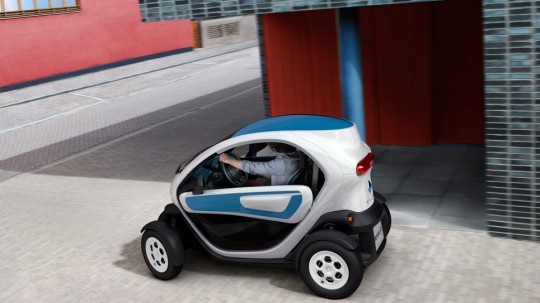 Voiture électrique design Renault Twizy