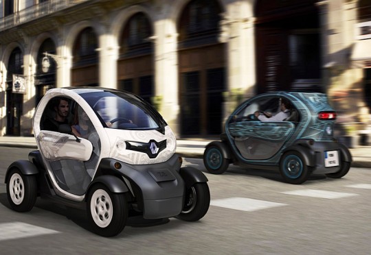 Renault Twizy, voiture électrique à Paris