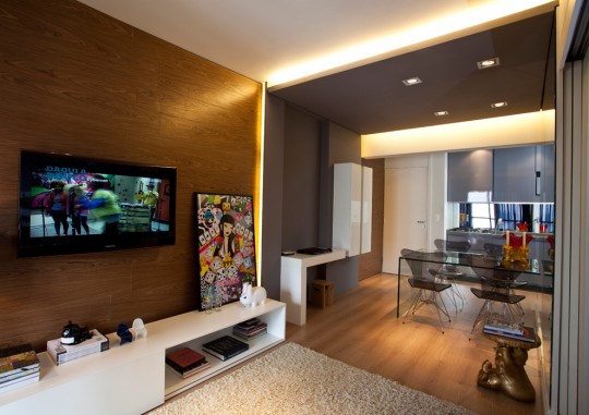 Petit appartement optimisé par un architecte d'intérieur