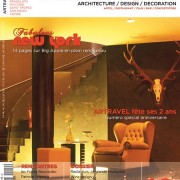 photo couverture du magazine Artravel de Décembre 2006 anniversaire