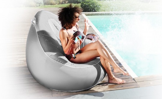 Pouf poire gonflable Air Concept