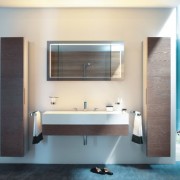 Meuble salle de bain design wenge