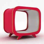 Tvintage, boite de rangement insprée des anciens postes de TV des années 50