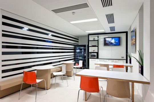 Les nouveaux bureaux de pokerStars à  Londres
