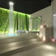 Baignoire ronde encastrée