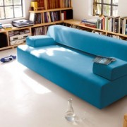 Canapé design bleu Cor Cosma