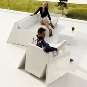 Canapé Rest collection Vondom blanc