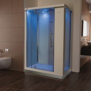 Douche design lumineuse