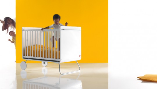 Lit à  barreaux évolutif pour bébé design BE Cot