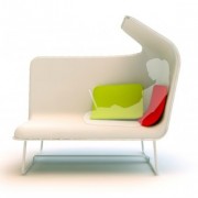 Sofa blanc design