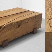 Table en bois massif fait main Uhuru