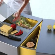 Table de cuisine extensible accordéon