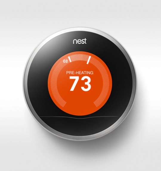 Nest - thermostat intelligent pour réduiire la consommation de chauffage