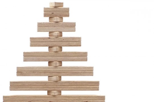 One Two Tree, sapin de Noël en bois design